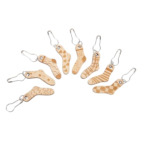 DECORNIJIA 8 Stück Teiliges Holz Maschenmarkierer Kompakt für Häkeln Stricken DIY Handarbeit Zubehör Kreative Muster Einfache Anwendung für Garn Nadeln Quilten Stickerei DECORNIJIA 8 Stück Teiliges Holz Maschenmarkierer Kompakt für Häkeln Stricken DIY Handarbeit Zubehör Kreative Muster Einfache Anwendung für Garn Nadeln Quilten Stickerei von DECORNIJIA