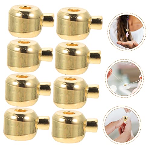 DECORNIJIA 8 Stück Teiliges Schmuckverschluss Langlebiger Legierung DIY Verschlüsse für Armbänder und Halsketten Farbecht und Leicht für Charms und Bastelprojekte von DECORNIJIA