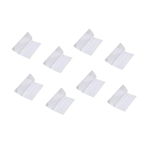 DECORNIJIA 8 Stück Teiliges Tpu Reparaturset Transparent Selbstklebendes Reparaturband für Zelte Luftmatratzen Kajaks Aufblasbare Betten und Poolflicken UV Beständig und Reißfest von DECORNIJIA