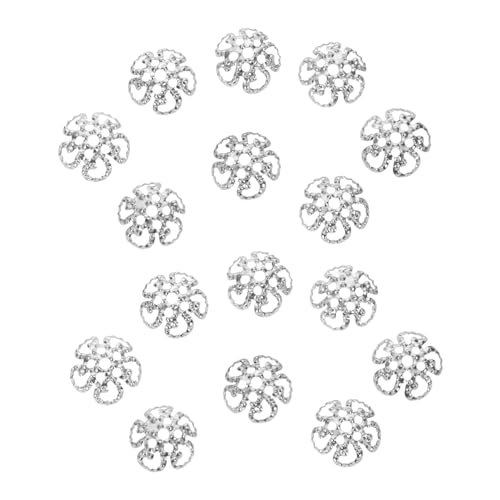 DECORNIJIA 800 Stück Metall Perlenkappen mit Filigranem Schneeflocken-hohlmuster Langlebige Schmuckzubehör für Ohrringe Armbänder Halsketten DIY Basteln Einfache Montage DECORNIJIA 800 Stück Metall Perlenkappen mit Filigranem Schneeflocken-hohlmuster Langlebige Schmuckzubehör für Ohrringe Armbänder Halsketten DIY Basteln Einfache Montage von DECORNIJIA