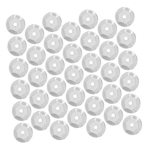 DECORNIJIA 800 Stück Runde Flache Pailletten Mit Silber PVC Glänzend Für DIY Basteln Nähen Kleidung Schmuckverzierung Vielseitig Für Handwerk Und Stickerei DECORNIJIA 800 Stück Runde Flache Pailletten Mit Silber PVC Glänzend Für DIY Basteln Nähen Kleidung Schmuckverzierung Vielseitig Für Handwerk Und Stickerei von DECORNIJIA