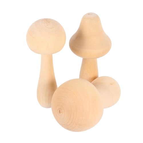 DECORNIJIA 9 Stück Teiliges Graffiti Unfertige Holz Pilze zum Malen für DIY Projekte für Kreative Bastelstunden Große und Schlanke Holzfiguren DECORNIJIA 9 Stück Teiliges Graffiti Unfertige Holz Pilze zum Malen für DIY Projekte für Kreative Bastelstunden Große und Schlanke Holzfiguren von DECORNIJIA