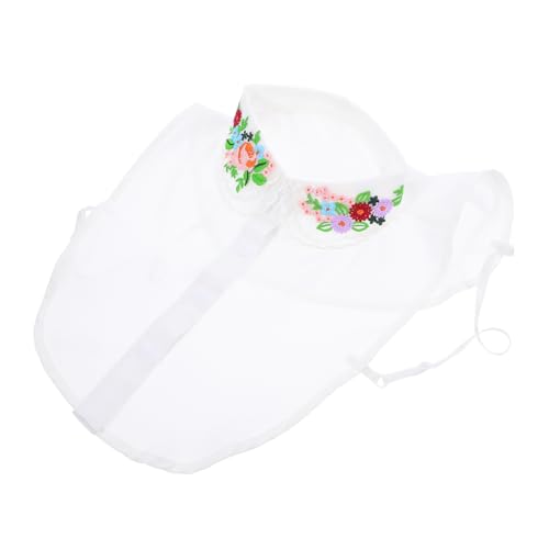 DECORNIJIA Abnehmbarer Fake Collar Damen Blusenkragen aus Atmungsaktivem Polyester Stilvolle Weiße Spitze als Dekorativer Krageneinsatz Vielseitiger Halbschirm für Vielseitige Stylings DECORNIJIA Abnehmbarer Fake Collar Damen Blusenkragen aus Atmungsaktivem Polyester Stilvolle Weiße Spitze als Dekorativer Krageneinsatz Vielseitiger Halbschirm für Vielseitige Stylings von DECORNIJIA