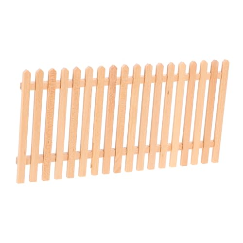DECORNIJIA Babyhauszaun Zubehör Für Terrassenmöbel Dekorative Zäune Zubehör Für Den Puppenhausgarten Miniaturgartenverzierung Miniatur-szenenmodell Feengarten Liefert Modellzaun Birke Beige DECORNIJIA Babyhauszaun Zubehör Für Terrassenmöbel Dekorative Zäune Zubehör Für Den Puppenhausgarten Miniaturgartenverzierung Miniatur-szenenmodell Feengarten Liefert Modellzaun Birke Beige von DECORNIJIA