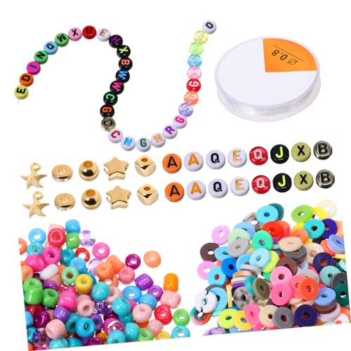 DECORNIJIA Bastelperlen mit Alphabetperlen Buchstabenperlen Lose Abstandsperlen für DIY Projekte Schmuckherstellung und Armbanddesign mit Verschiedenen DECORNIJIA Bastelperlen mit Alphabetperlen Buchstabenperlen Lose Abstandsperlen für DIY Projekte Schmuckherstellung und Armbanddesign mit Verschiedenen von DECORNIJIA