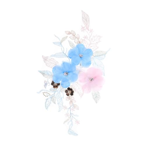 DECORNIJIA Bestickter Blumenapplikation Aufnäher zum Aufnähen und Aufbügeln Großer Floraler Stoffflicken für DIY Kleidung Taschen Kleider und Bastelarbeiten Langlebig und Farbecht DECORNIJIA Bestickter Blumenapplikation Aufnäher zum Aufnähen und Aufbügeln Großer Floraler Stoffflicken für DIY Kleidung Taschen Kleider und Bastelarbeiten Langlebig und Farbecht von DECORNIJIA