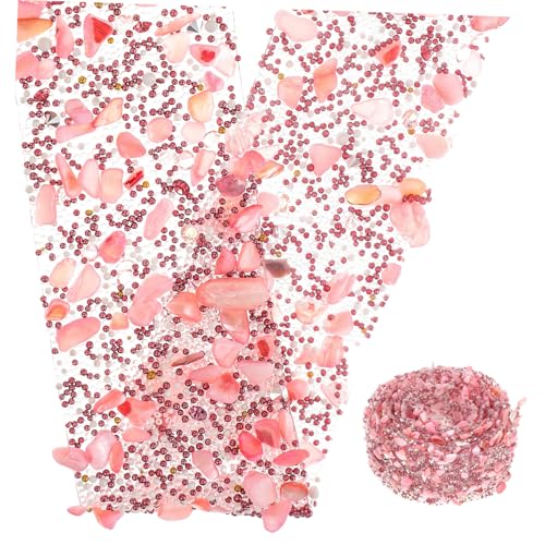 DECORNIJIA Breites Zuschneidbares Kristall Dekoband mit Hot Melt Kleber Multifunktionales Bastelband für Kleidung Hüte Gürtel und DIY Accessoires Rosa Strassbesatz DECORNIJIA Breites Zuschneidbares Kristall Dekoband mit Hot Melt Kleber Multifunktionales Bastelband für Kleidung Hüte Gürtel und DIY Accessoires Rosa Strassbesatz von DECORNIJIA