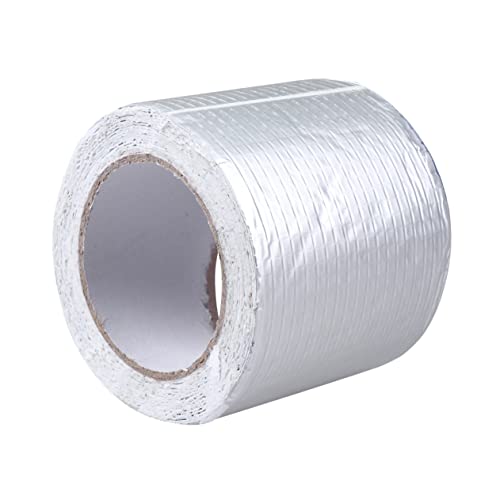 DECORNIJIA Butylkautschuk Reparaturband Wasserdichtes Band für Dach Rohr und Sill Flexibles und Langlebiges Klebeband aus Aluminiumfolie für Schnelle Reparaturen von DECORNIJIA