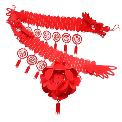 DECORNIJIA Chinesische Neujahrsdeko Drachenhänger Teiliges für Innen Außen Festliche Frühlingsfestdekoration mit Traditionellem Chinesischem Drachenmotiv Installieren Geschenkidee für Familie DECORNIJIA Chinesische Neujahrsdeko Drachenhänger Teiliges für Innen Außen Festliche Frühlingsfestdekoration mit Traditionellem Chinesischem Drachenmotiv Installieren Geschenkidee für Familie von DECORNIJIA