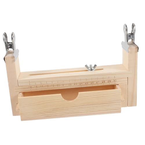 DECORNIJIA DIY Armband Webrahmen aus Holz Stabiles Flechtwerkzeug für Armband Knüpfen Knüpfbrett für Schmuckherstellung Geeignet für Erwachsene und Vielseitiges Craft Tool von DECORNIJIA