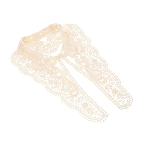DECORNIJIA DIY Bestickter Spitzenkragen mit Blumenapplikation Vintage Gestickter Baumwoll Spitzenkragen für Damen Modischer Abnehmbarer Krageneinsatz für Blusen und Oberteile für DIY Deko DECORNIJIA DIY Bestickter Spitzenkragen mit Blumenapplikation Vintage Gestickter Baumwoll Spitzenkragen für Damen Modischer Abnehmbarer Krageneinsatz für Blusen und Oberteile für DIY Deko von DECORNIJIA