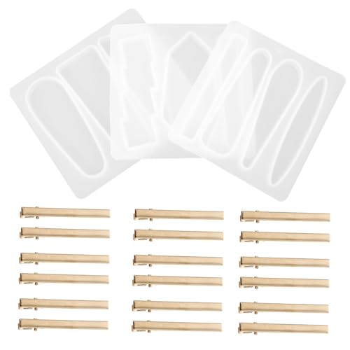 DECORNIJIA DIY Haarspangen Silikonform für Epoxidharz Gießen Wiederverwendbare Hair Pin Casting Mold Handgemachte Kristallharz Haarclip Formen für Individuelle Schmuckherstellung DECORNIJIA DIY Haarspangen Silikonform für Epoxidharz Gießen Wiederverwendbare Hair Pin Casting Mold Handgemachte Kristallharz Haarclip Formen für Individuelle Schmuckherstellung von DECORNIJIA