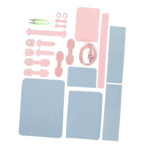 DECORNIJIA DIY Schultertasche aus Langlebigem PU und Eisenmaterial Kit für Selbstgemachte Crossbody Bag Damen Strapazierfähiges Chain Bag Zubehör für Personalisierte Taschen Geschenk für von DECORNIJIA