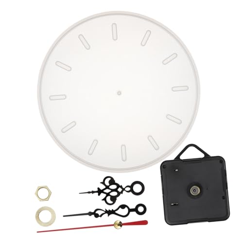 DECORNIJIA DIY Silikonform für Wanduhr Gießform Epoxidharz Uhr DIY Kreative Runde Wanddekor Uhr Gießform Roter und Schwarzer Zeiger für Bastelprojekte DECORNIJIA DIY Silikonform für Wanduhr Gießform Epoxidharz Uhr DIY Kreative Runde Wanddekor Uhr Gießform Roter und Schwarzer Zeiger für Bastelprojekte von DECORNIJIA