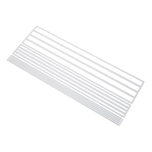 DECORNIJIA DIY Stanzform Rechteckige Schneideform für Grußkarten Scrapbooking Wiederverwendbar Leicht für Kreative Bastelprojekte von DECORNIJIA