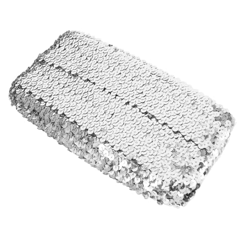 DECORNIJIA Dekorativer Paillettenbesatz Elastischer für DIY Kleidung und Röcke Funkelnder Besatz für Bastelprojekte Vielseitig Einsetzbar DECORNIJIA Dekorativer Paillettenbesatz Elastischer für DIY Kleidung und Röcke Funkelnder Besatz für Bastelprojekte Vielseitig Einsetzbar von DECORNIJIA