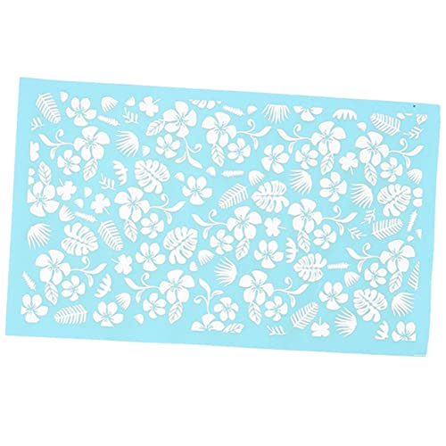 DECORNIJIA Diy Schablonen für Polymer Wiederverwendbare Siebdruck Schablonen für Kreative Bastelprojekte Geeignet für Schmuckherstellung Holzdekoration und Mehr von DECORNIJIA