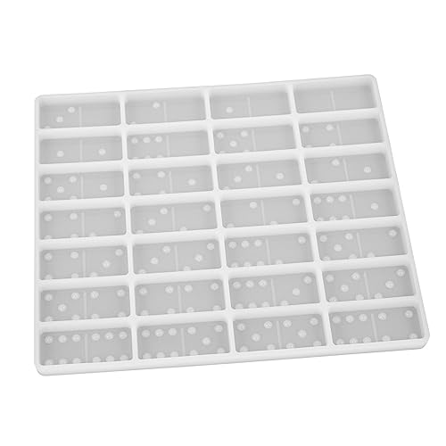 DECORNIJIA Domino Silikonform für DIY Bastelprojekte Wiederverwendbar und Reißfest für Epoxidharz Einfache Handhabung für Kunstwerke DECORNIJIA Domino Silikonform für DIY Bastelprojekte Wiederverwendbar und Reißfest für Epoxidharz Einfache Handhabung für Kunstwerke von DECORNIJIA