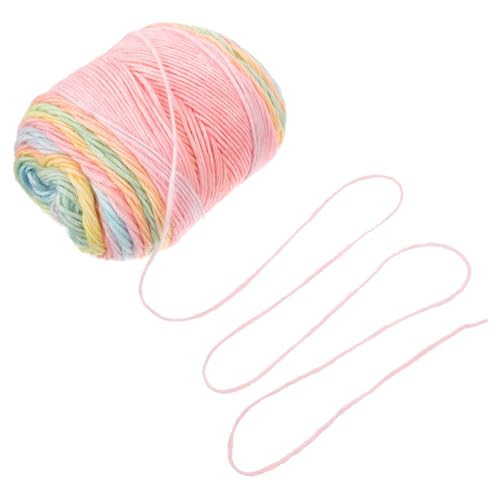 DECORNIJIA Farbverlauf Baumwollgarn Mittlere Stärke Weiches Flexibles Häkel und Strickgarn Vielseitig für DIY Bekleidung und Dekorative Accessoires für Anfänger und Kreative Handarbeiten von DECORNIJIA