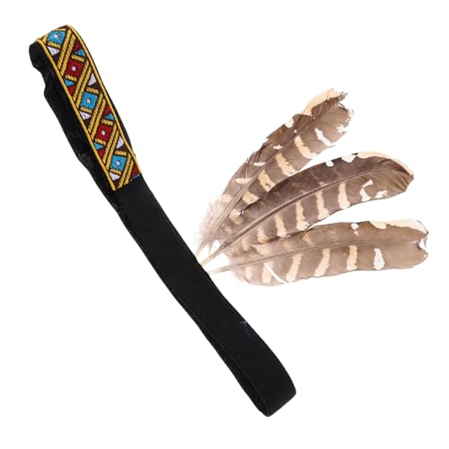 DECORNIJIA Federkopfschmuck Perlen Party Haarzubehör Stirnband Party Kopfschmuck Karnevalskopfschmuck für Erwachsene karneval kopfschmuck Stirnband Karneval Haarstylingzubehör Stoff DECORNIJIA Federkopfschmuck Perlen Party Haarzubehör Stirnband Party Kopfschmuck Karnevalskopfschmuck für Erwachsene karneval kopfschmuck Stirnband Karneval Haarstylingzubehör Stoff von DECORNIJIA