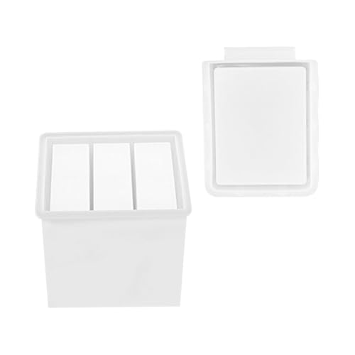 DECORNIJIA Flexibles Silikon DIY Gießform für Handgefertigte Langlebige Praktische Form zum Formen von Schmuck Dekorationsbehältern Geeignet für Epoxidharz und Bastelarbeiten von DECORNIJIA