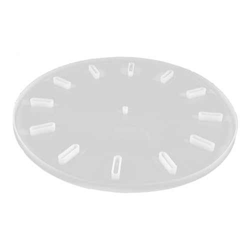 DECORNIJIA Flexibles Silikon Uhr Gießform Runde DIY Uhr Harzform für Wanddekoration Widerstandsfähig Einfach zu Entformen mit Individuellem Farb Glitzereffekt für Handgefertigte Uhren DECORNIJIA Flexibles Silikon Uhr Gießform Runde DIY Uhr Harzform für Wanddekoration Widerstandsfähig Einfach zu Entformen mit Individuellem Farb Glitzereffekt für Handgefertigte Uhren von DECORNIJIA