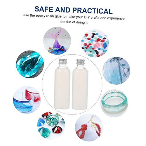 DECORNIJIA Flüssiges Silikonkleber Ab Halbtransparentes Formsilikon für DIY Formenbau Gießmasse zum Selbermachen und Basteln von DECORNIJIA