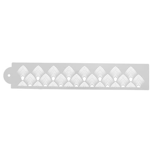 DECORNIJIA Fondant Cake Border Form Backform Kreative Tortenschablone Präzise Muster Cake Decorating Stencil Leicht Langlebig für Tortenrand und Kekse DECORNIJIA Fondant Cake Border Form Backform Kreative Tortenschablone Präzise Muster Cake Decorating Stencil Leicht Langlebig für Tortenrand und Kekse von DECORNIJIA