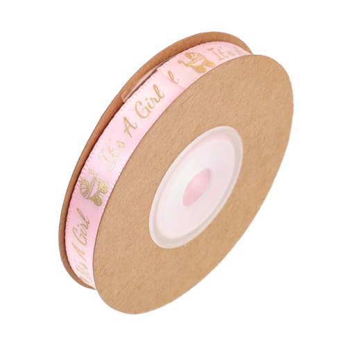 DECORNIJIA Geburtstagsgeschenkband Dekorative Bänder Materialien zur Herstellung von Haarspangen kopfschmuck machen bänder Blumenwickband Bänder zum Verpacken von Geschenken Polyester Rosa DECORNIJIA Geburtstagsgeschenkband Dekorative Bänder Materialien zur Herstellung von Haarspangen kopfschmuck machen bänder Blumenwickband Bänder zum Verpacken von Geschenken Polyester Rosa von DECORNIJIA