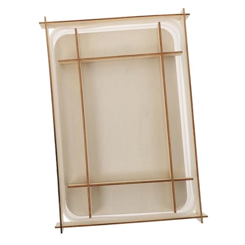 DECORNIJIA Großes Silikon Tablett Gießform mit Holzständer Flexible Epoxidharzform für DIY Aufbewahrungsboxen und Kunsthandwerk zum Basteln und Kreativen Gestalten Zuhause DECORNIJIA Großes Silikon Tablett Gießform mit Holzständer Flexible Epoxidharzform für DIY Aufbewahrungsboxen und Kunsthandwerk zum Basteln und Kreativen Gestalten Zuhause von DECORNIJIA