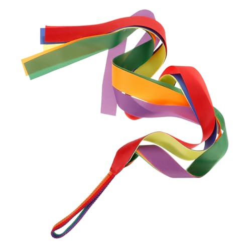 DECORNIJIA Gymnastikbänder für Buntes Tanzband für Gymnastiktraining Rhythmische Sportübungen Party Deko Vielseitiges Gymnastikband für Tanz und Bewegung DECORNIJIA Gymnastikbänder für Buntes Tanzband für Gymnastiktraining Rhythmische Sportübungen Party Deko Vielseitiges Gymnastikband für Tanz und Bewegung von DECORNIJIA