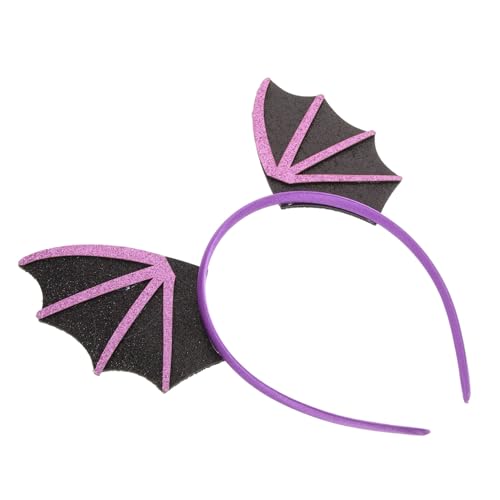 DECORNIJIA Halloween Fledermaus Haarreif mit Flügeln Teufel Kopfschmuck für Damen und Teens Mystischer Stirnband für Halloween Themenpartys Kostüm Zubehör Rutschfest DECORNIJIA Halloween Fledermaus Haarreif mit Flügeln Teufel Kopfschmuck für Damen und Teens Mystischer Stirnband für Halloween Themenpartys Kostüm Zubehör Rutschfest von DECORNIJIA
