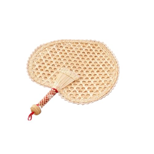 DECORNIJIA Handgefertigter Handlicher Sommerfächer aus Weizenstroh mit Herzförmigem Design Natürlicher Kühlfächer für Partys und Strand Tragbarer Handgestrickter Lüfter Leicht und Elegant DECORNIJIA Handgefertigter Handlicher Sommerfächer aus Weizenstroh mit Herzförmigem Design Natürlicher Kühlfächer für Partys und Strand Tragbarer Handgestrickter Lüfter Leicht und Elegant von DECORNIJIA