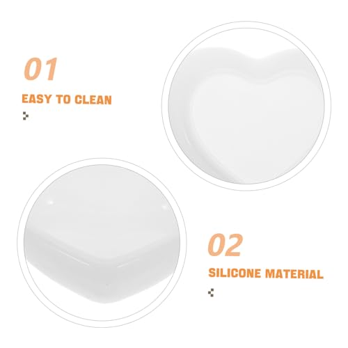 DECORNIJIA Herzförmige Silikonform für Schmuck aufbewahrungsplatte Flexible Langlebige Resin Gussform für DIY Epoxidharz Schmucktablett Romantisches Design zur Organisierten DECORNIJIA Herzförmige Silikonform für Schmuck aufbewahrungsplatte Flexible Langlebige Resin Gussform für DIY Epoxidharz Schmucktablett Romantisches Design zur Organisierten von DECORNIJIA