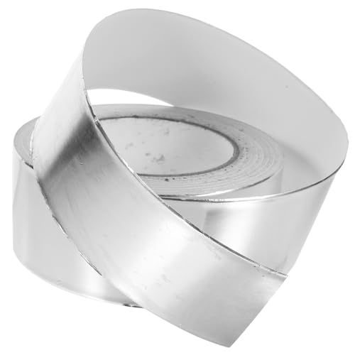 DECORNIJIA Hitzebeständiges Aluminiumfolie Klebeband Breit Wärmedämmendes Isolierband für Elektroabschirmung und Rohrisolierung Wasserdichtes Leitfähiges Reparaturklebeband DECORNIJIA Hitzebeständiges Aluminiumfolie Klebeband Breit Wärmedämmendes Isolierband für Elektroabschirmung und Rohrisolierung Wasserdichtes Leitfähiges Reparaturklebeband von DECORNIJIA