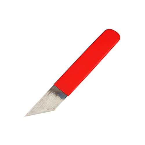 DECORNIJIA Hochwertiger Lederschneider aus Stahl Langlebiges Scharfes Bastelmesser für Präzises Zuschneiden von Leder und Schuhmaterial Leichtes Kompaktes Werkzeug für Handwerk und Reparatur von DECORNIJIA
