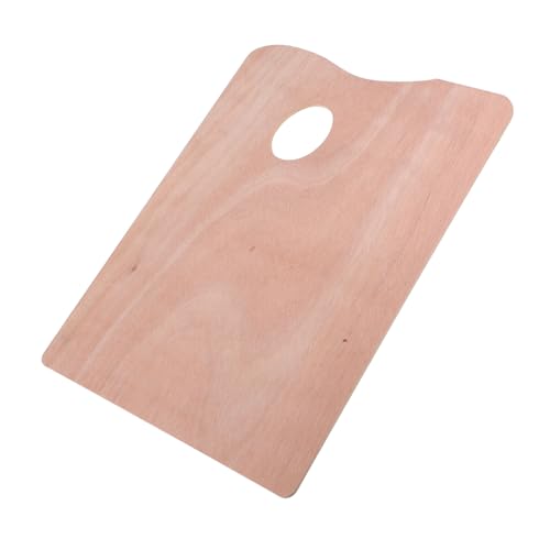 DECORNIJIA Holz Palette für Öl und Gouachefarben mit Daumenloch Robuste Malpalette aus Holz Große Mischfläche Vielseitig für Künstler Kunstunterricht und Studio Geeignet DECORNIJIA Holz Palette für Öl und Gouachefarben mit Daumenloch Robuste Malpalette aus Holz Große Mischfläche Vielseitig für Künstler Kunstunterricht und Studio Geeignet von DECORNIJIA