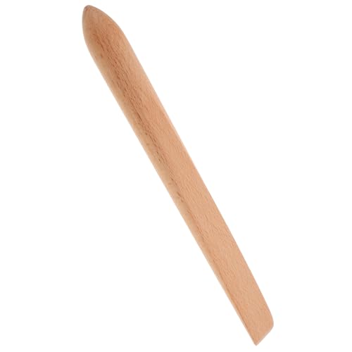 DECORNIJIA Holz Rührstab für Sauerteig Teig Langlebiges Holzpaddel zum Schnellen Mischen Küchenwerkzeug für Brotbacken Sicherer Unbehandelter Holzspatel für Backbedarf Wiederverwendbar von DECORNIJIA
