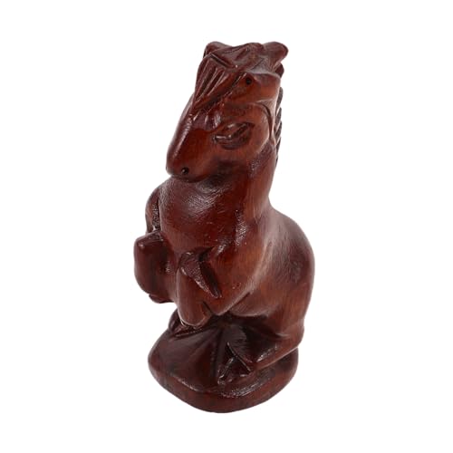 DECORNIJIA Holzfigur Pferd Jahr des Pferdes Handgeschnitzte Chinesische Skulptur Dekorativ Vielseitig als Feng Shui Glücksbringer und Sammlerstück für Wohn und Bürodekor DECORNIJIA Holzfigur Pferd Jahr des Pferdes Handgeschnitzte Chinesische Skulptur Dekorativ Vielseitig als Feng Shui Glücksbringer und Sammlerstück für Wohn und Bürodekor von DECORNIJIA