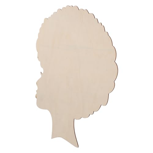 DECORNIJIA Holzspäne zum Muttertag Dekorationen Kunst Markierungen Stoff Schlüsselanhänger DIY Holzhandwerk Unvollendete Holzstücke Holzausschnitte Lackieren von Holzspänen leere Holzscheiben von DECORNIJIA