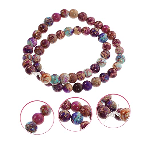DECORNIJIA Imperiale Lose Runde Perlen Armband DIY Frauen Schmuckherstellung für Hochzeit Party Basteln von DECORNIJIA