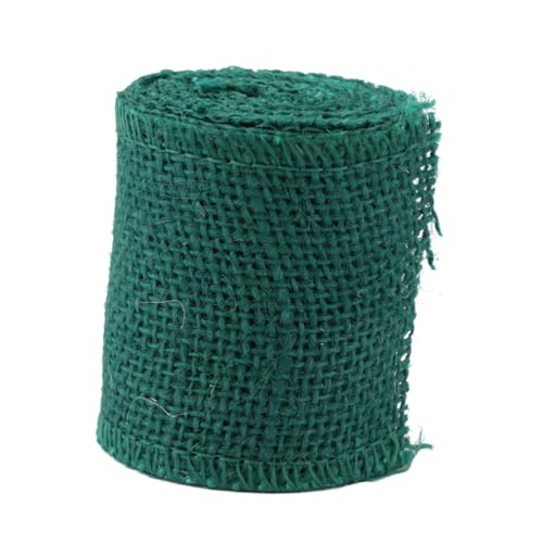 DECORNIJIA Juteband Rolle Breit Dunkelgrün Jute Burlap Geschenkband Weihnachten Kränze Basteln Umweltfreundlich Vielseitig Dekorativ DECORNIJIA Juteband Rolle Breit Dunkelgrün Jute Burlap Geschenkband Weihnachten Kränze Basteln Umweltfreundlich Vielseitig Dekorativ von DECORNIJIA