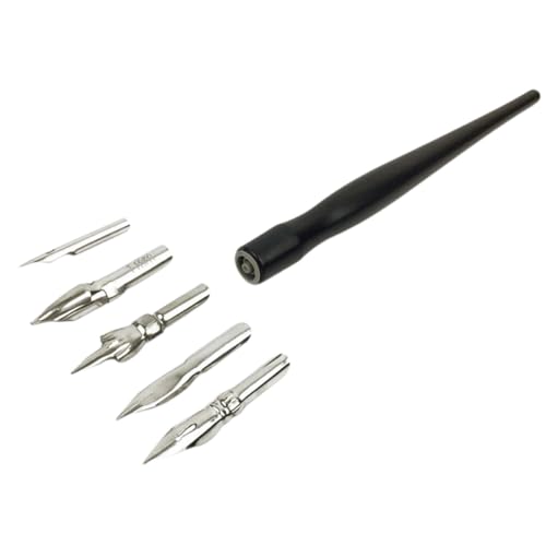 DECORNIJIA Leckagefreies Modellier Zeichenstift mit Vielfältigen Spitzen Antiverwischende Präzise für Modellbau Hobbyisten Vielseitiges Malwerkzeug für Detaillierte Zeichnungen von DECORNIJIA