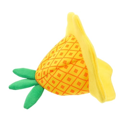 DECORNIJIA Lustiger Ananas Partyhut für Erwachsene Elastischer Kopfschmuck Vielseitiger Geburtstags und Themenparty Dekor Bequemer und Langlebiger Fotorequisit für Feierlichkeiten von DECORNIJIA