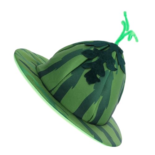 DECORNIJIA Lustiger Wassermelonen Partyhut Weiches Leichtes Fruchthut Kostüm für Erwachsene und Bequemes Accessoire für Geburtstagsfeiern Karneval Weihnachten und Sommerfeste DECORNIJIA Lustiger Wassermelonen Partyhut Weiches Leichtes Fruchthut Kostüm für Erwachsene und Bequemes Accessoire für Geburtstagsfeiern Karneval Weihnachten und Sommerfeste von DECORNIJIA