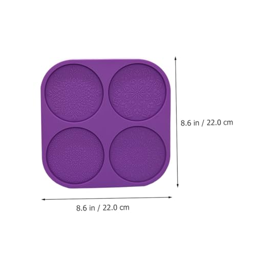 DECORNIJIA Mandala Muster Silikonform für DIY Epoxidharz Untersetzer Flexible Langlebige Silikonform mit Kreativer Blütenoptik Einfach zu Reinigen und Wiederverwendbar für Bastelprojekte DECORNIJIA Mandala Muster Silikonform für DIY Epoxidharz Untersetzer Flexible Langlebige Silikonform mit Kreativer Blütenoptik Einfach zu Reinigen und Wiederverwendbar für Bastelprojekte von DECORNIJIA