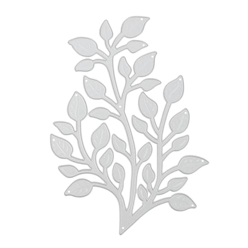 DECORNIJIA Metallstanze Stanzform aus Kohlenstoffstahl für DIY Scrapbooking Präzise Blattmotive Glatte Oberfläche Vielseitig für Alben Geschenke und Kreative Bastelprojekte Geeignet von DECORNIJIA