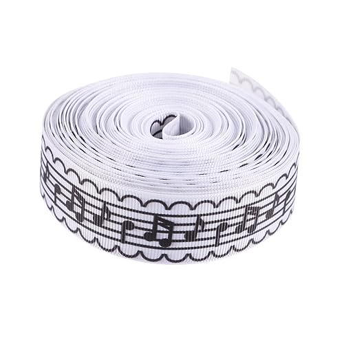 DECORNIJIA Musiknoten Dekoband Hochwertiges Geschenkband mit Notenmotiv Yards für Diy Bastelarbeiten Hochzeiten Partys und Musikevents für Geschenkgestaltung DECORNIJIA Musiknoten Dekoband Hochwertiges Geschenkband mit Notenmotiv Yards für Diy Bastelarbeiten Hochzeiten Partys und Musikevents für Geschenkgestaltung von DECORNIJIA