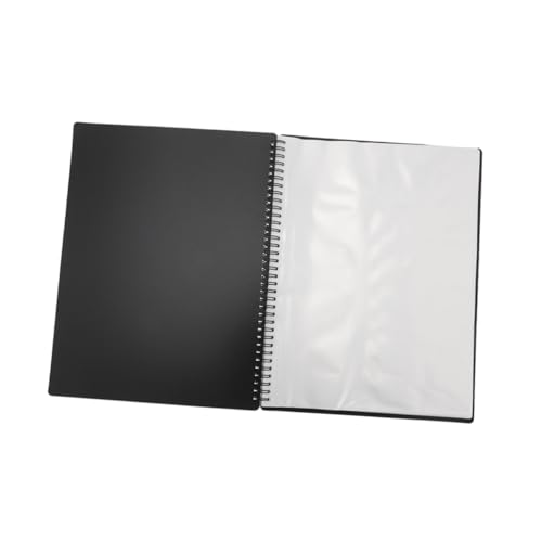 DECORNIJIA Musikordner mit Transparenten Einstecktaschen Langlebiger Dokumentenorganizer für Klaviernoten Seiten Aufbewahrungsmappe für Schüler und Musiker von DECORNIJIA