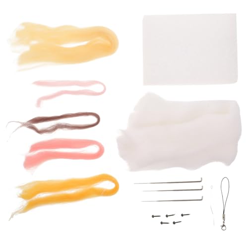 DECORNIJIA Nadelfilz Set DIY für Anfänger mit Komplettzubehör Sichere Materialien Bunte Filzfiguren Basteln Innovatives Bastelset für Erwachsene Einfach Anzuwenden Langlebig und Vielseitig von DECORNIJIA